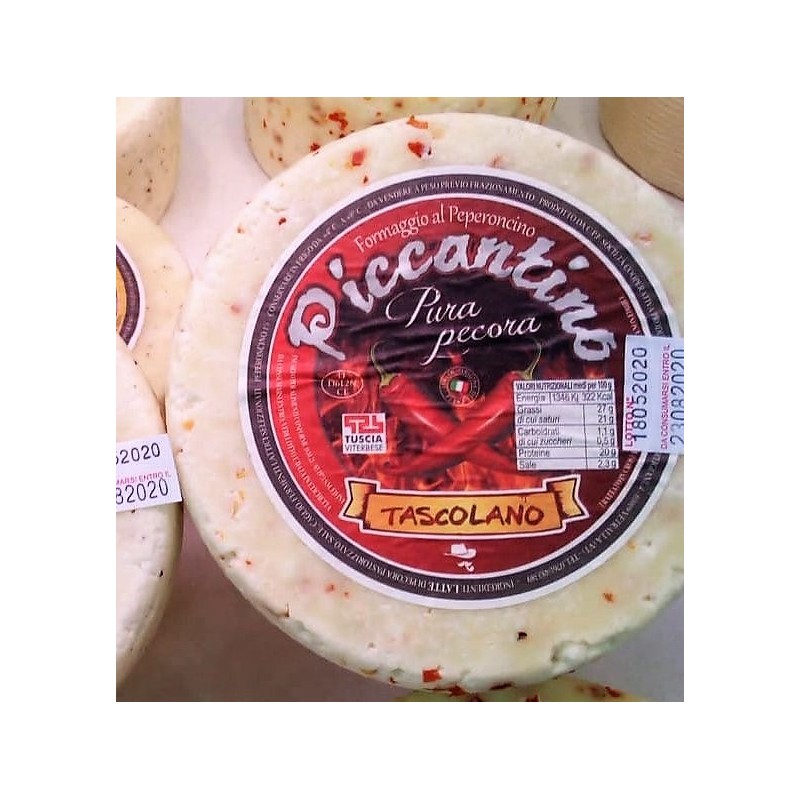 Caciotta di Pecora al Peperoncino
