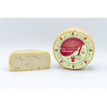 Caciotta Al Peperoncino Formaggio pura Pecora Tipico  della Tuscia